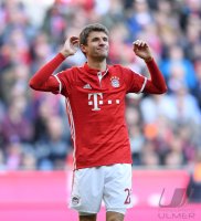 Fussball 1. Bundesliga Saison 2016/2017: FC Bayern Muenchen - Eintracht Frankfurt