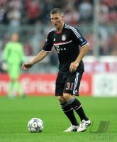 Fussball CHL  Saison 2011/2012:  Bastian Schweinsteiger (FC Bayern Muenchen)