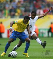 Fussball WM 2006:Brasilien - Ghana