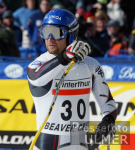 SKI   Weltcup Abfahrt Mnner Stephan Eberharter (AUT) jubelt ueber sein 2. Platz