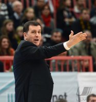 Basketball 1. Bundesliga 2012/2013:  Walter Tigers Tuebingen - Fraport Skyliners Frankfurt