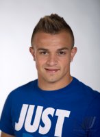 FUSSBALL Fotoshooting Xherdan Shaqiri (FC Bayern Muenchen)