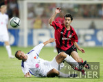 Fussball UCL: Leverkusen - Banik, Zweikampf