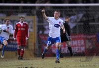 Fussball 3. Bundesliga: JUBEL Bastian Heidenfelder (Heidenheim)