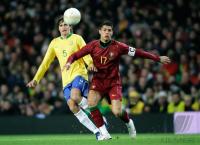 Fussball International Testspiel  Brasilien - Portugal