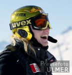 SKI   Weltcup Abfahrt Frauen Goetsche (AUT)  mit Bestzeit im ersten Training