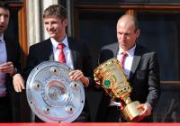 Fussball: FC Bayern feiert zum Saisonabschluss auf dem Marienplatz
