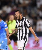 Fussball Supercoppa Italia Finale 2014 in Doha: Carlos Tevez (Juventus Turin)