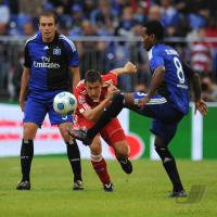 Fussball 1. Bundesliga: T Home Cup , FC Bayern Muenchen - HSV