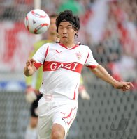 Fussball 1. Bundesliga 10/11:   Shinji Okazaki (VfB Stuttgart)