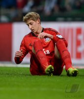 Fussball, 1. Bundesliga  Saison 2013/2014: SV Werder Bremen - Bayer 04 Leverkusen