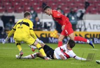 Fussball 1. Bundesliga Saison 21/22: VfB Stuttgart - RB Leipzig