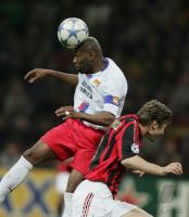 FUSSBALL CHL   AC Mailand - Olympique Lyon