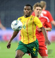 Fussball International Testspiel: Patrick Abouma Ndzama (Kamerun)