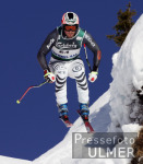 Super-Kombination Wengen Herren Florian Eckert (GER) am Hundschopf-Sprung