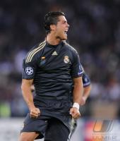 FUSSBALL  International CHL 09/10  JUBEL  Cristiano Ronaldo (Real Madrid)