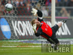 Fussball 1. Bundesliga: Muenchen-Schalke, Kahn in Aktion