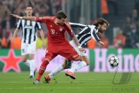 FUSSBALL INTERNATIONAL CHL VIERTELFINALE 12/13: FC Bayern Muenchen - Juventus Turin