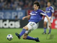Fussball CL: Schalke, KRSTAJIC Einzelaktion am Ball