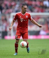 Fussball 1. Bundesliga  Saison  2012/2013: Franck Ribery (FC Bayern Muenchen)