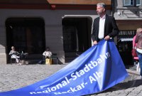 20 Buergermeister aus drei Landkreisen unterstuetzen die Innenstadtstreckein Tuebingen