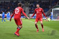 Fussball 1. Bundesliga Saison 18/19: TSG 1899 Hoffenheim - FC Bayern Muenchen