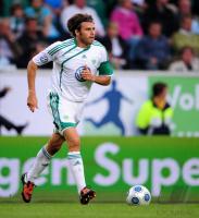 FUSSBALL, Vokswagen Super Cup 2009, WOLFSBURG: BARZAGLI Einzelaktion