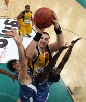 Basketball 1. Bundesliga  07/08  Walter Tigers Tuebingen  -  Deutsche Bank SKYLINERS