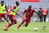 Fussball 1. Bundesliga Saison 21/22: Teampraesentation FC Bayern Muenchen