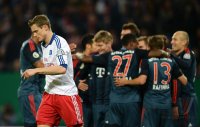 Fussball, DFB Pokal  Saison 2013/2014: Hamburger SV - FC Bayern Muenchen