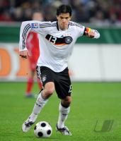 Fussball WM-Qualifikation: Deutschland, BALLACK Einzelaktion
