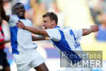 FUSSBALL 1. Bundesliga: Leverkusen - Schalke, JUBEL