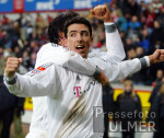 Fussball 1. Bundesliga: Leverkusen - Muenchen, Jubel BALLACK und MAKAAY