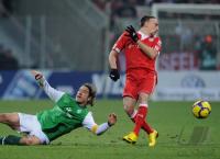 Fussball 1. Bundesliga  09/10  SV Werder Bremen - FC Bayern Muenchen