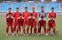 FUSSBALL INTERNATIONAL:  DPR Korea Teambild