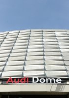 1. Basketball  Bundesliga : Audi Dome Halle in Muenchen