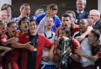 Fussball U 21 EM 2009  Deutschland  Europameister U 21