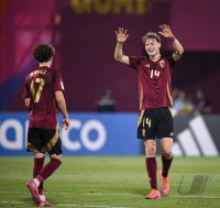 Fussball, Junioren U 17 WM 2025 Belgien - Fidschi, 
Gruppe D