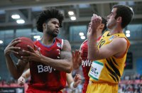 Basketball 1. Bundesliga 16/17 Hauptrunde: Walter Tigers Tuebingen - FC Bayern Muenchen