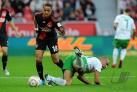 Fussball: 1. Bundesliga Saison 2010/2011: Leverkusen - Bremen