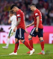 Fussball 1. Bundesliga Saison 18/19: FC Bayern Muenchen - Borussia Moenchengladbach