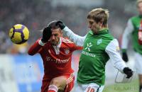 FUSSBALL, 1. BUNDESLIGA, 19. Spieltag: Bremen - Bayern