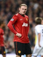FUSSBALL INTERNATIONAL CHL ACHTELFINALE 12/13:  Wayne Rooney (Manchester United FC)