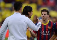 FUSSBALL Primera Division 13/14: FC Barcelona - Real Madrid