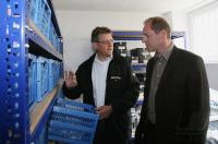 Radsport; Prudhomme besucht Team Gerolsteiner