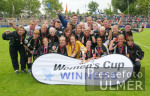 Fussball Uefa-Cup Frauen: Frankfurt - UMEA, UMEA jubelt