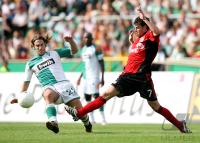 Fussball 1. Bundesliga: Bremen - Leverkusen