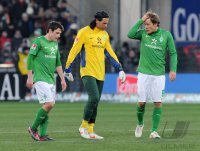 Fussball 1. Bundesliga  Saison 2011/2012:  SC Freiburg - SV Werder Bremen