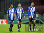 Fussball 1. Bundesliga: Bremen - Berlin, Hertha enttaeuscht