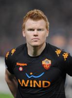Fussball International Champions League  Riise  (AS Rom)